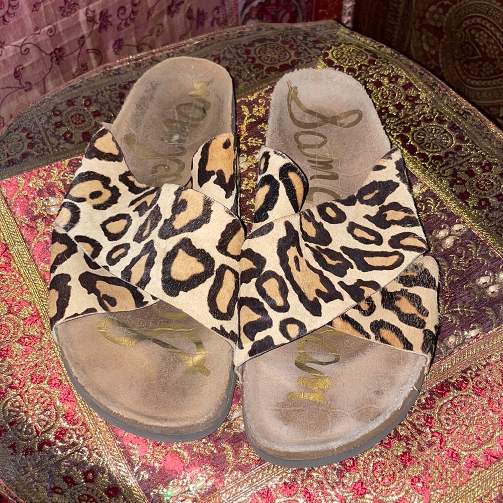 Cheetah sandals